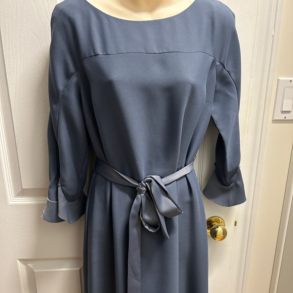 Banana Republic Long Sleeve Blue Dress- Ladies SZ 8